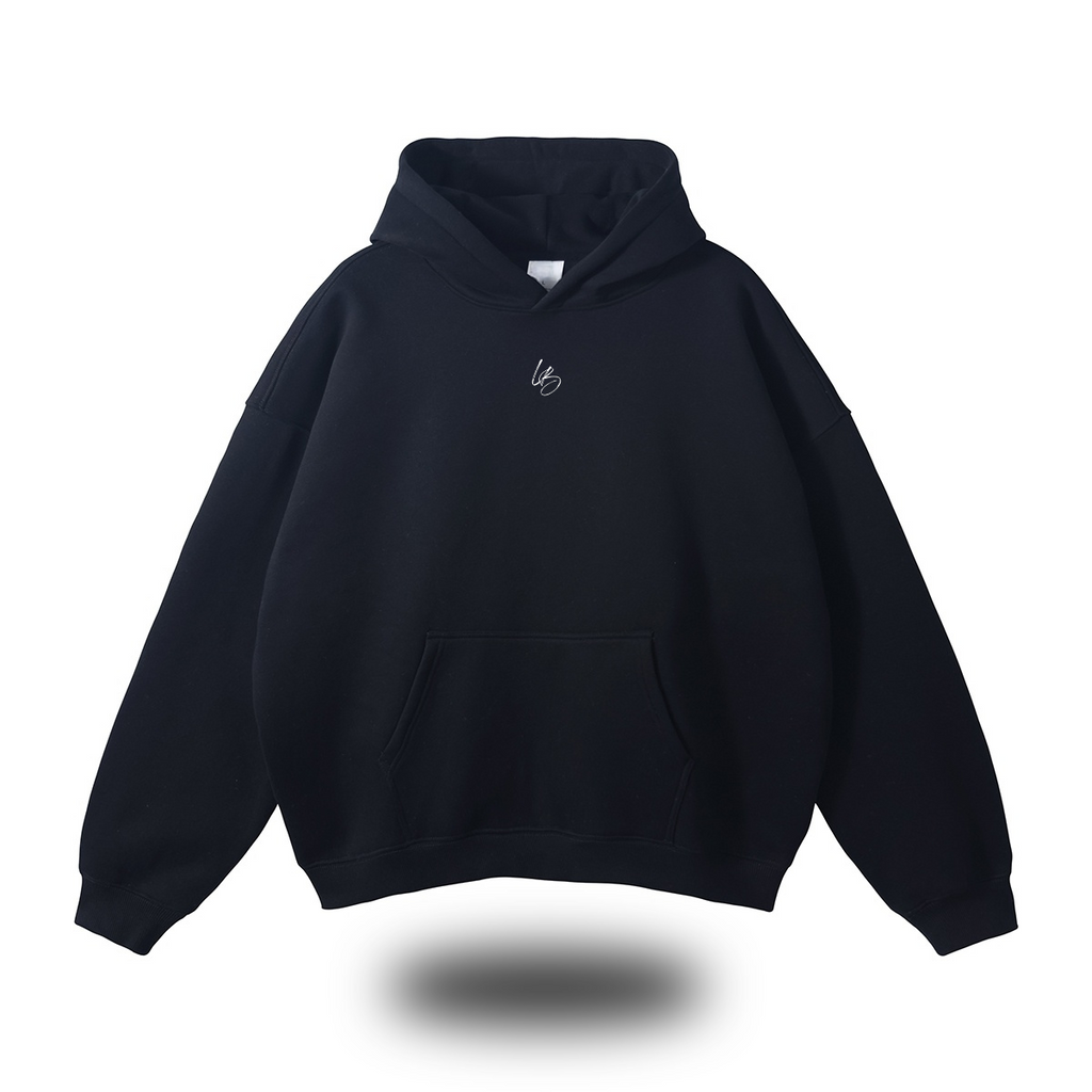 Hoodie front [color: Black]