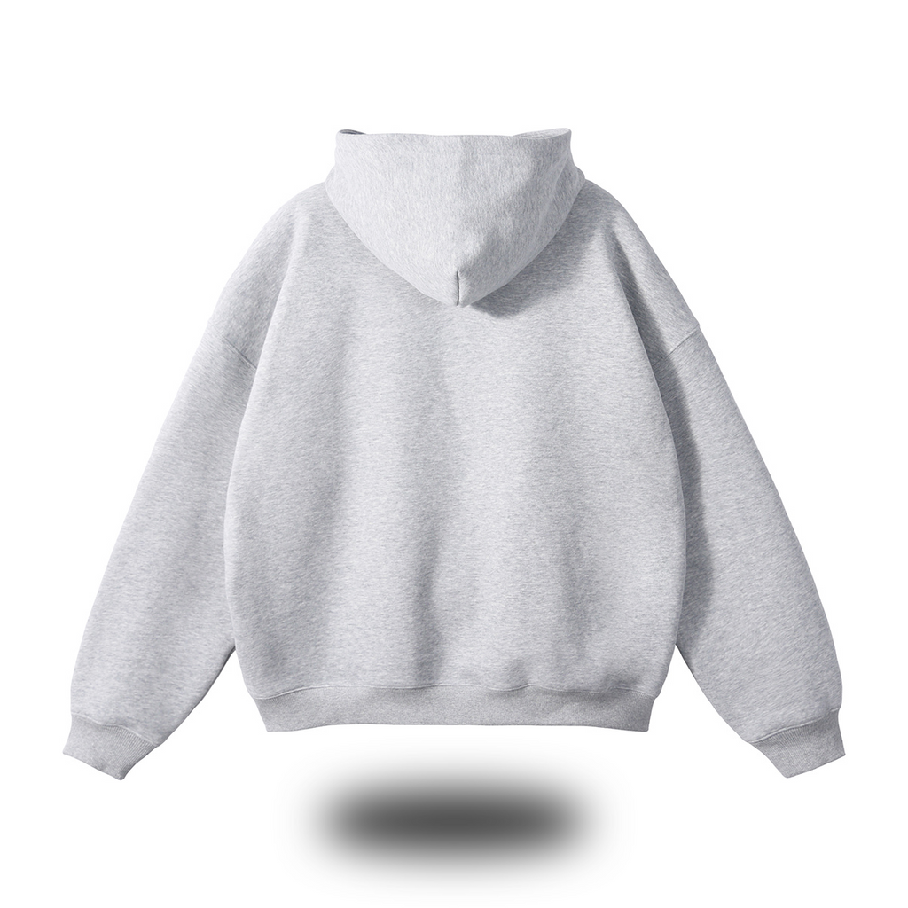 Hoodie back [color: Heather Grey]