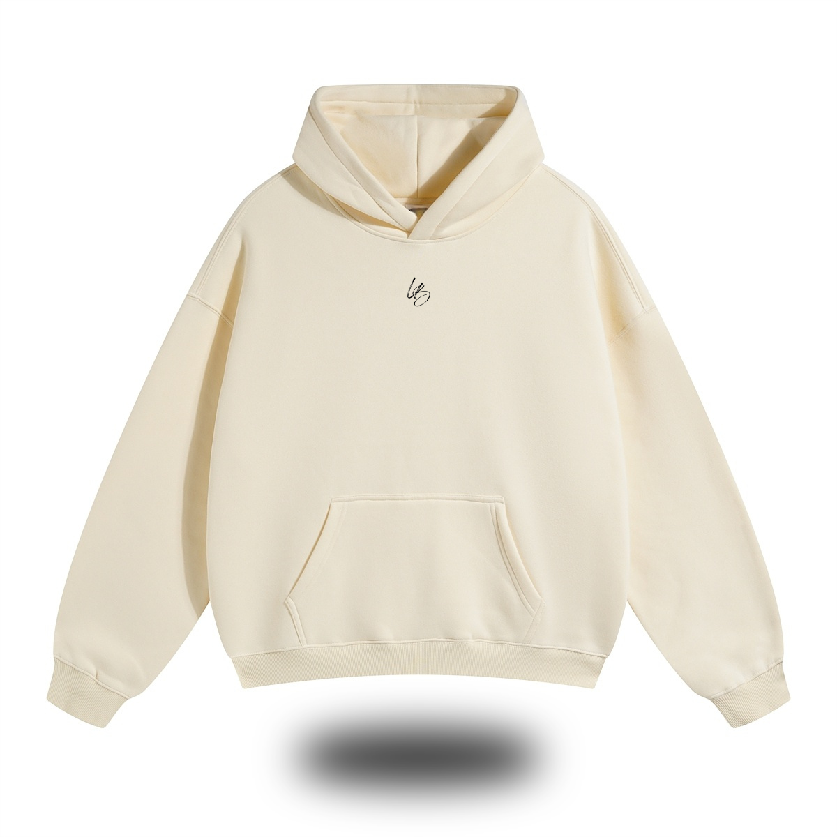Hoodie front [color: Ivory]